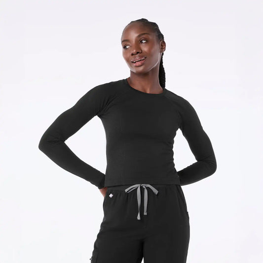 Salta Cropped Long-Sleeve Underscrub