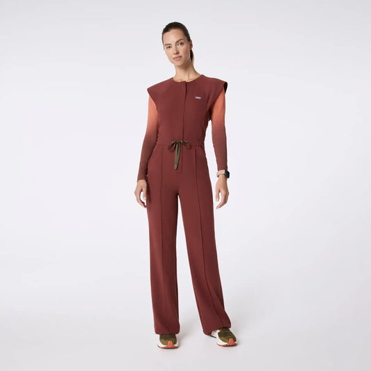 Layton Crewneck Wide-Leg ScrubJumpsuit™