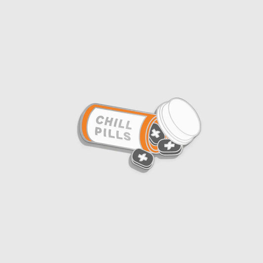 Chill Pills Enamel Pin